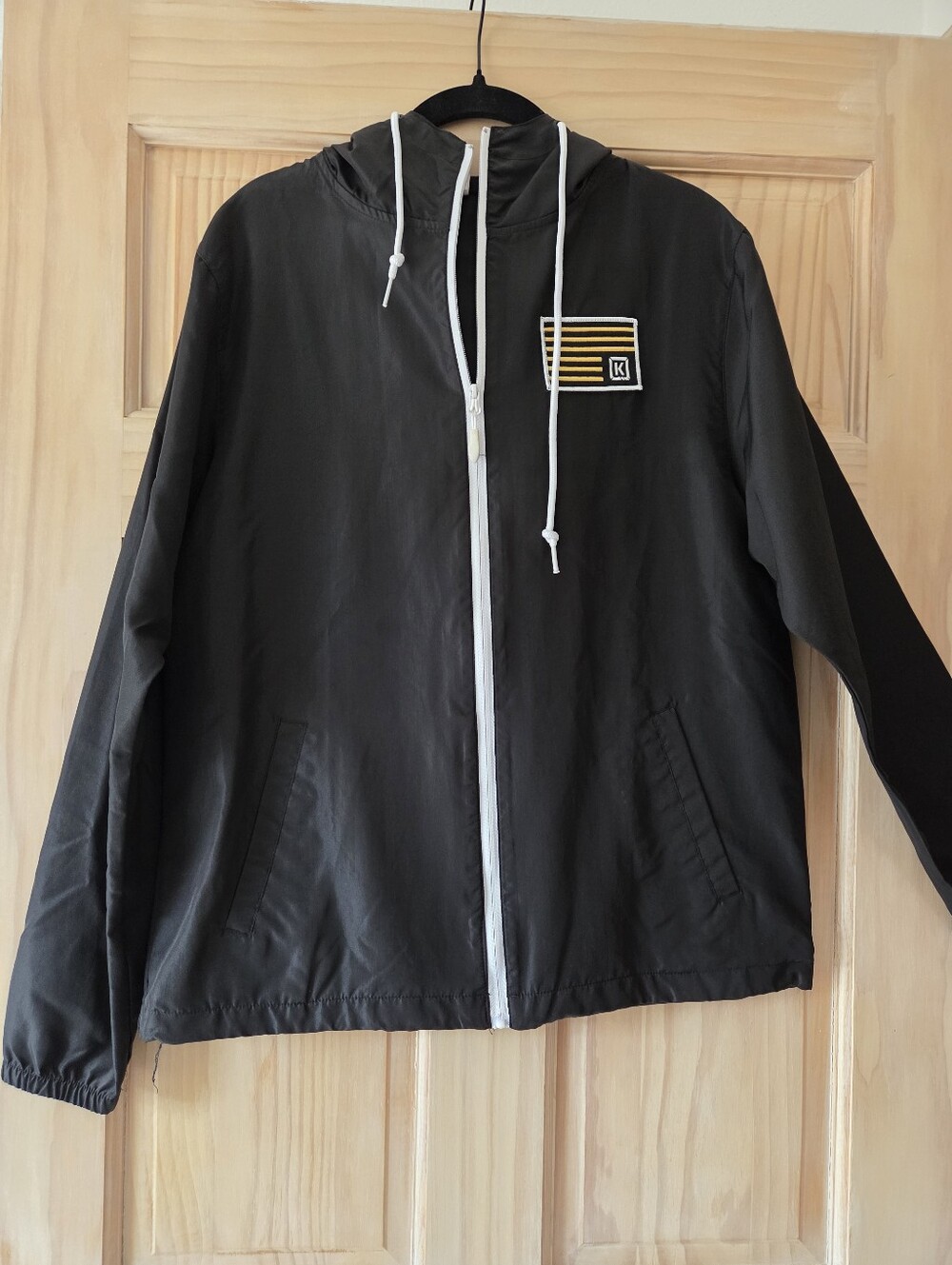 Kink BMX Men's Black Windbreaker Jacket